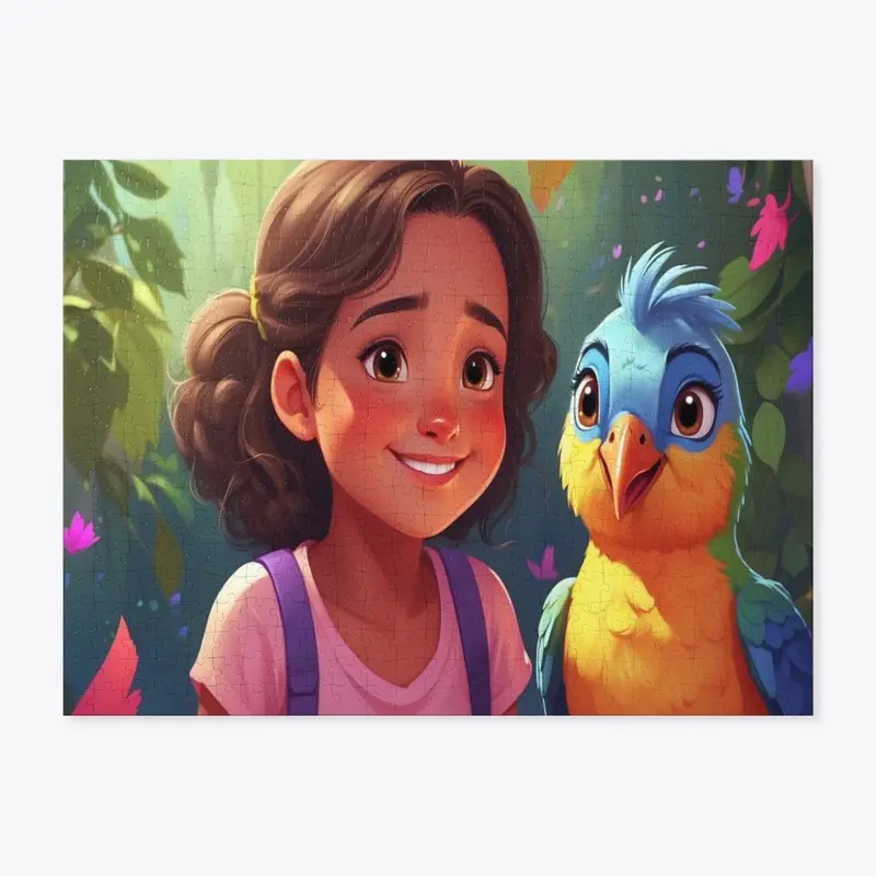 Nilay and the Colorful Bird : Puzzle